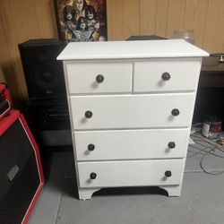 WHITE DRESSER Moving Sales 