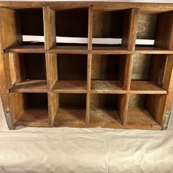 Antique Pepsi Cola Wooden Bottle Crate 