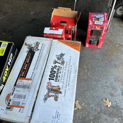 Ridgid brushless 18v 7-1/4 in dual bevel sliding miter saw kit