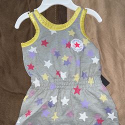 Baby Girl Converse Bodysuit