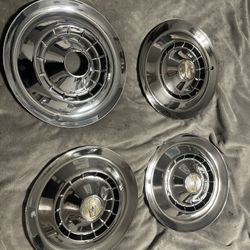 54 Chevy Hub Caps