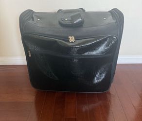 Vintage Croco Leather Luggage Travel bag