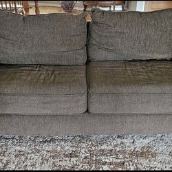 Brown sofa