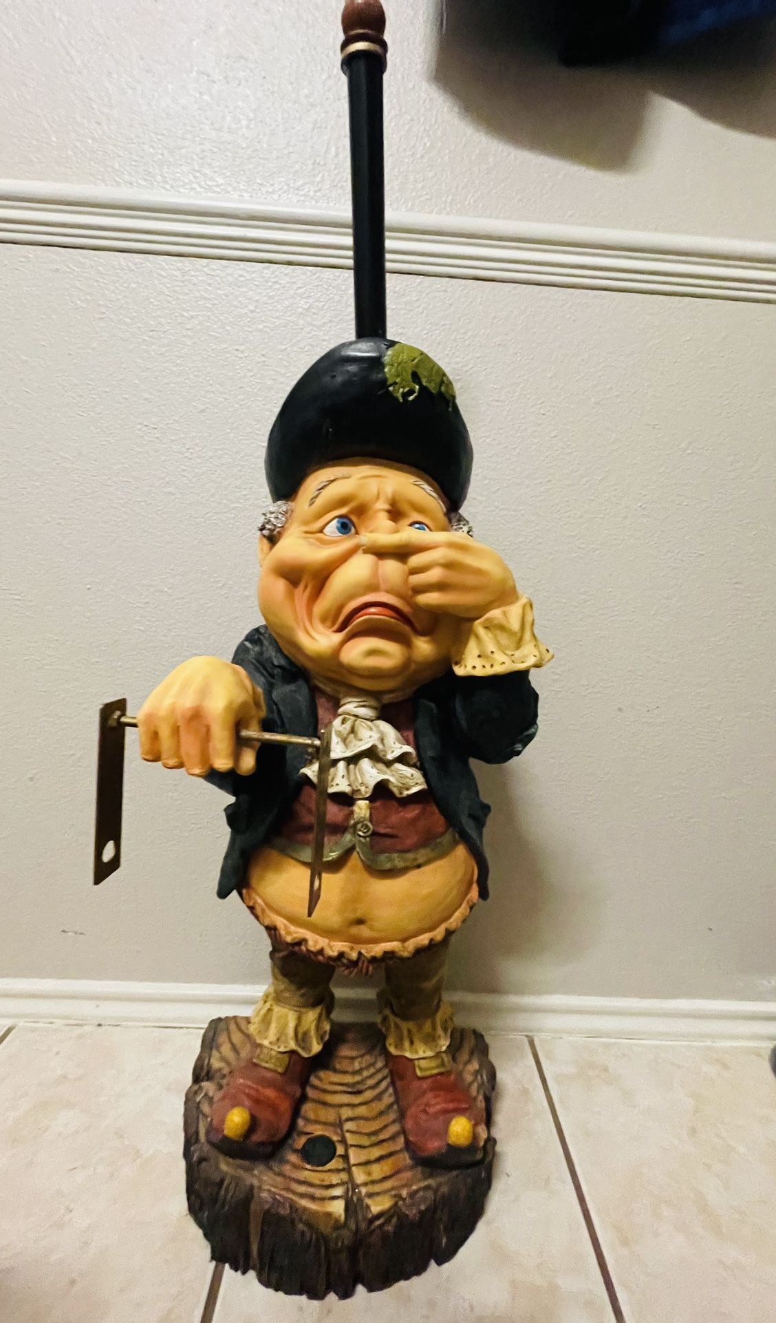 1999 The laaf collection terra lavartica limited edition elf toilet paper holder
