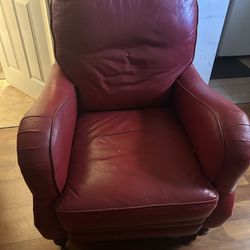 Full Furniture Bundle – Bed + Sectional Sofa + Leather Chair