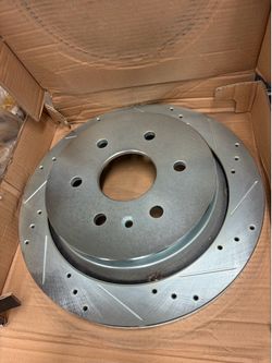 R1 Concepts Front Rear Brakes and Rotors Kit |Front Rear Brake Pads| Brake Rotors and Pads| Ceramic Brake Pads and Rotors |fits 2013-2019 Cadillac XTS