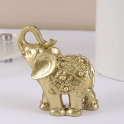 Elephant Mini Statue Home Decor Symbol of Luck and Prosperity