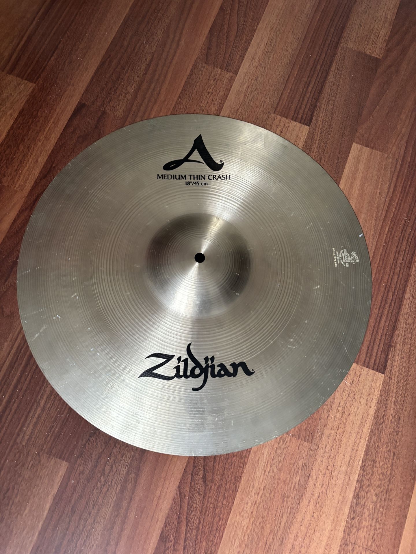 Zildjian 18" A Series Medium Thin Crash Cymbal - Traditional