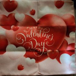 4 Valentine's Pillow Covers