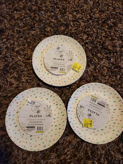 NEW Melamine Plates