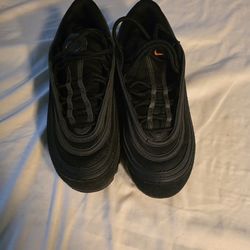 Nike Air Max 97 Black/Orange – Size 8 – Clean 🔥