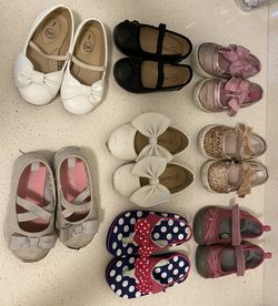 Toddler size 7 girls shoe lot