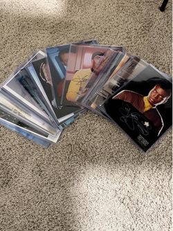 40 total - Star Trek collectors signed autograph 8 x 10 photographs Star Trek collectors signed autographed 8 x 10 photographs