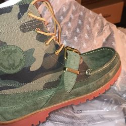 Brand New Mens Ranger Polo Boots Olive Size 10.5
