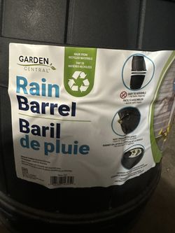 Garden Central Rain Barrel, 39 Gallon (148L) – New