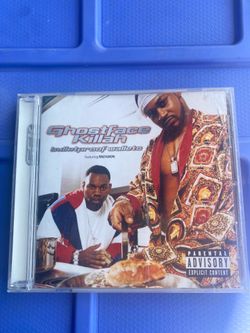 CD Ghostface Killah Bulletproof Wallets CD 2001 Epic Hip Hop Parental Adv EK61589