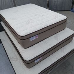 King Size Pillow Top Mattress New bedframe sold separately