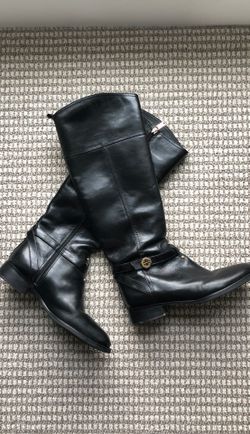 Tory Burch rider boots black- size women’s 7.5