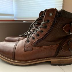 Size 8 Mens Boots Leather 