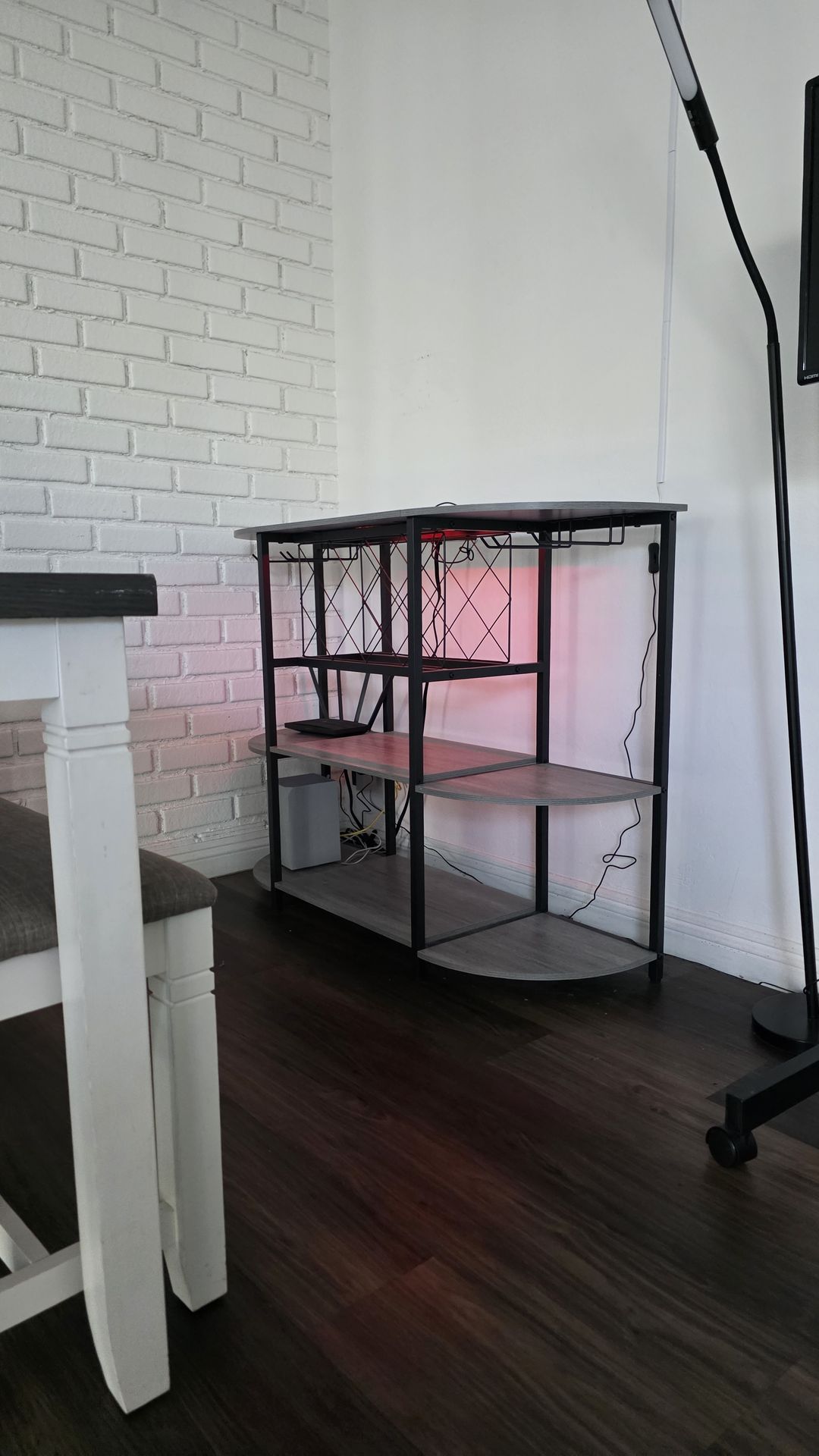 Bar cart charging station. Like new