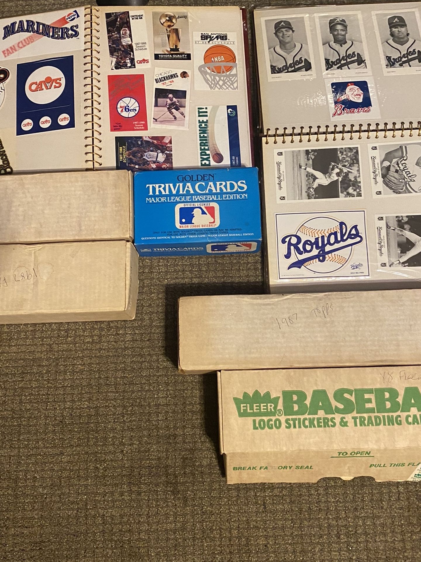 1987&1988 Tops Cards & 1987&1988 Fleet