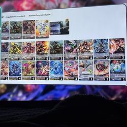 Vangaurd Decks And Cards