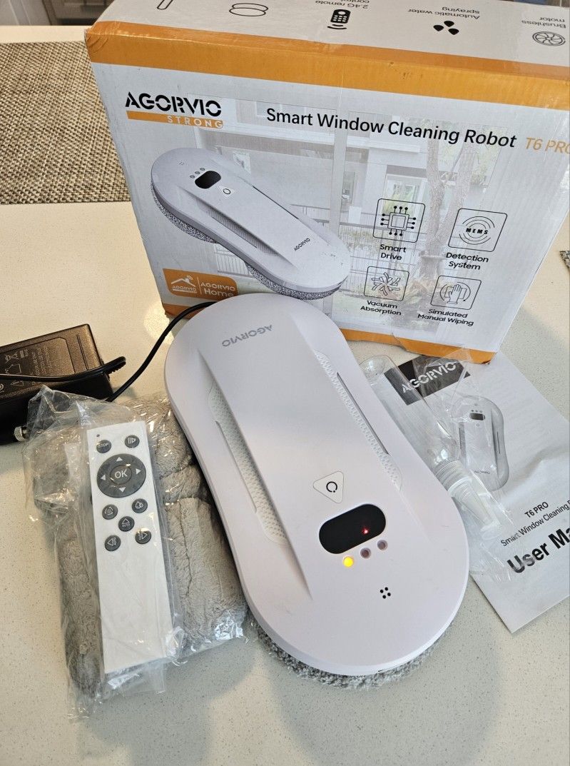 AGORVIO STRONG SMART WINDOW CLEANING ROBOT T6 PRO