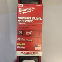 Milwaukee 24" Magnetic I-beam Level 