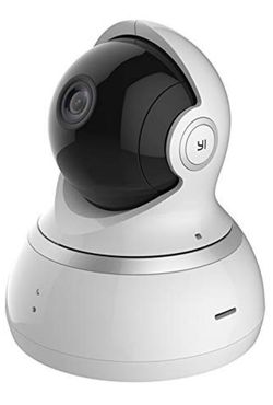YI Dome Camera, 1080p HD Indoor Pan/Tilt/Zoom Wireless IP Security Surveillance System with Night Vision, Motion Tracking - Cloud Service Available (