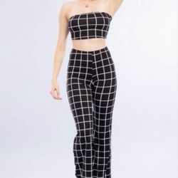 Tube Top & Pants New Regular Size