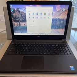 Dell Inspiron 15 Laptop Notebook 15.6” Intel Pentium 4GB RAM 128GB SSD Windows 11 w/ Charger - $89