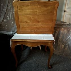 2 Square Top Matching Ethan Allen Side Tables Wood Color