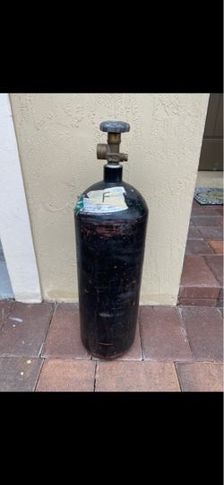 55 CF nitrogen tank