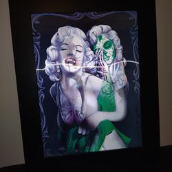 Holographic Marilyn Monroe Poster 