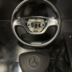 Mercedes OEM Full Steering Wheel S550 / S600 / S63 / S65  2014-2017 
