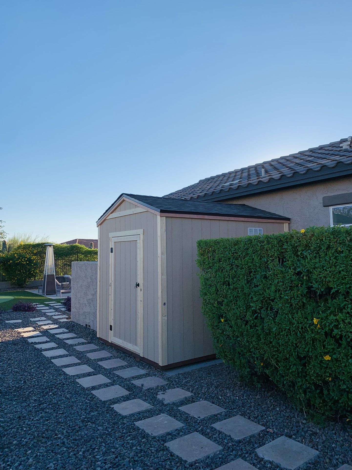 8x10 Wood Storage shed (HOA Approved)
