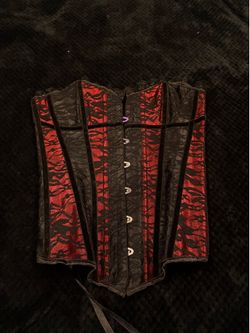 black/red corset size Xs/S