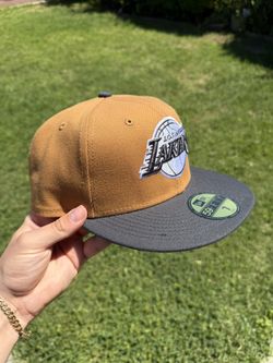 Fitted Lakers Hat