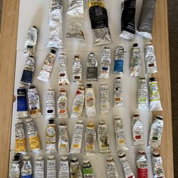 Windsor & Newton / Gamblin Oil Paint “68 tubes”
