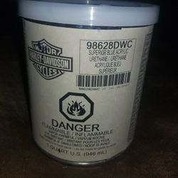 Harley Davidson Blue