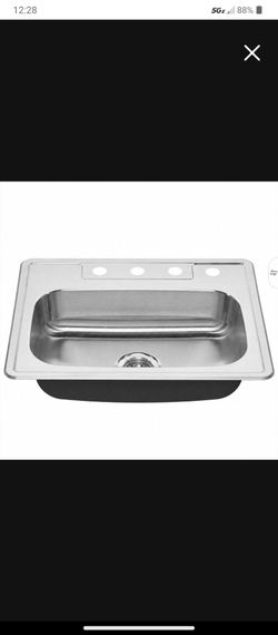 Kohler drop in sink 25x22