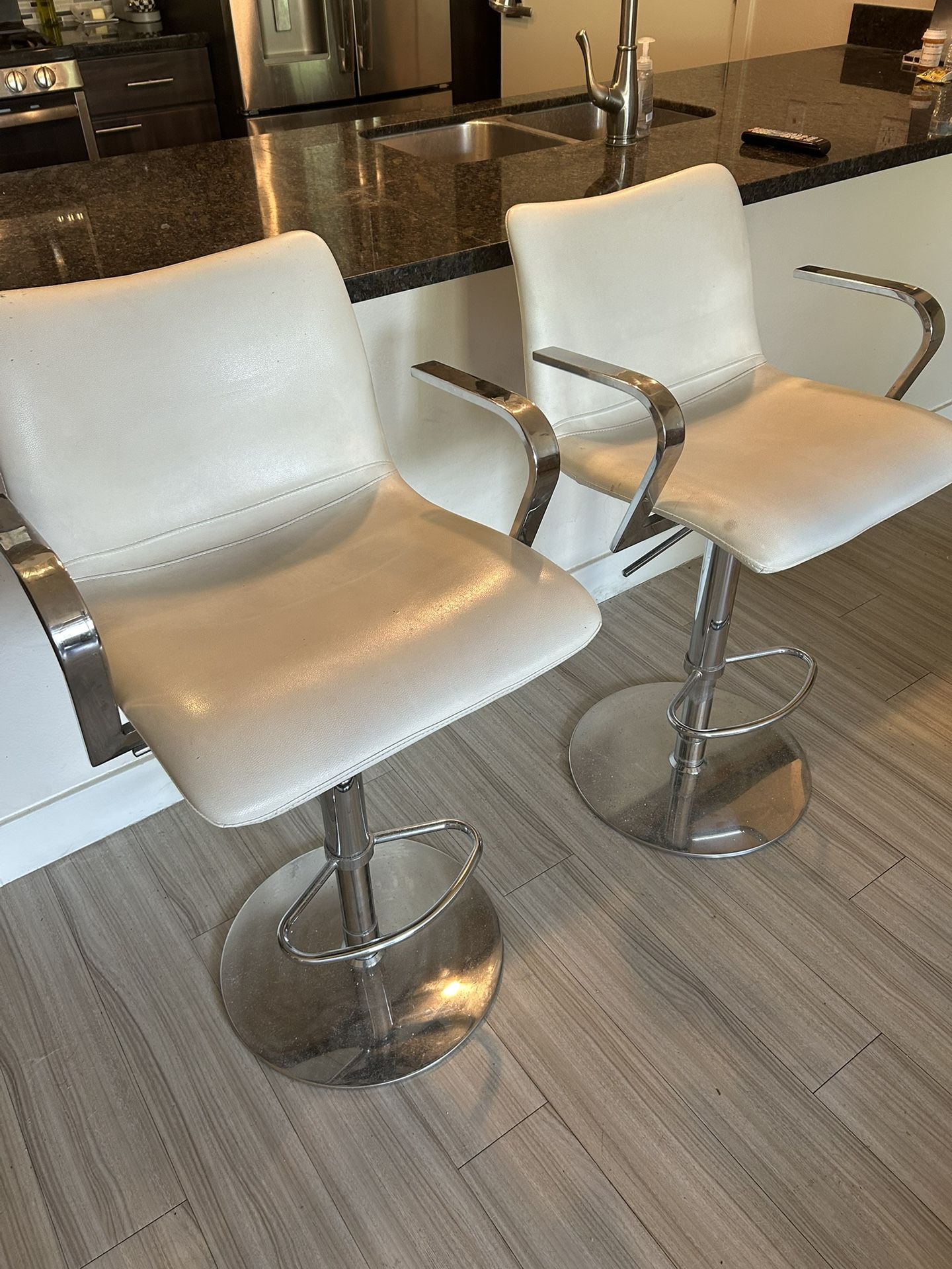 Leather Bar stools