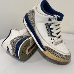Nike Air Jordan 3 Retro “True Blue” (GS) – Size 6.5Y (24.5 cm)