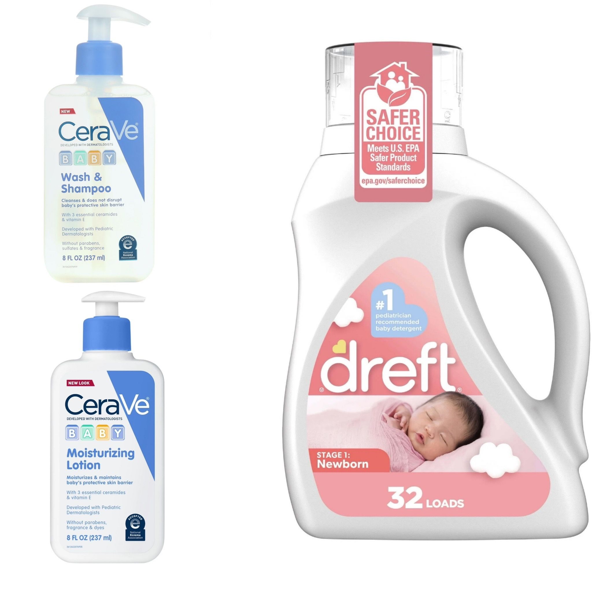 CeraVe Baby & Dreft Bundle