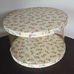 Vintage hat box