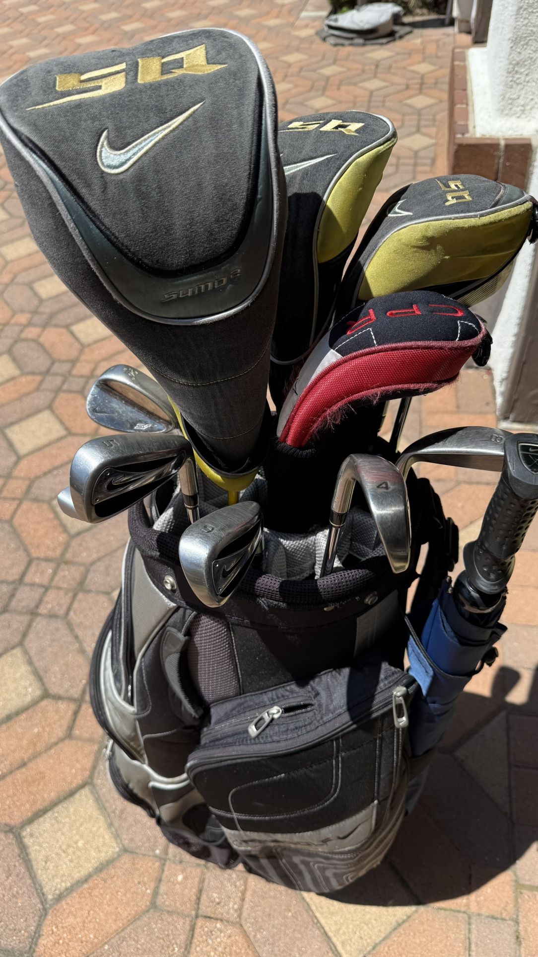 Nike Full Set Golf Clubs With Bag