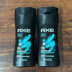 AXE Sage And Cedarwood 12H Refreshing Scent Body Wash: APOLLO 16 oz Each (2 For $8)