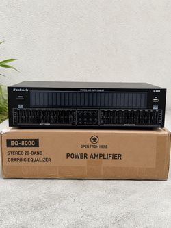 🎵 Home Stereo Graphic Power Equalizer – 20-Band