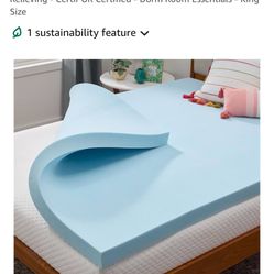 LinenSpa 3inch Gel Memory Foam Topper - King Size