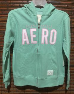 Aeropostale Kids green hoodie M 10/12